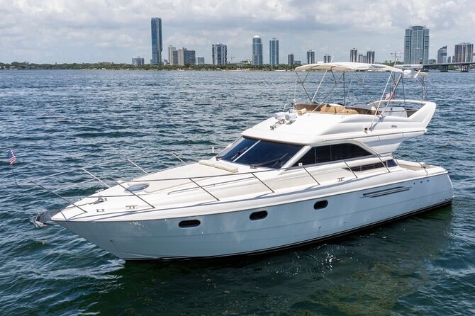 55ft 1 Hour FREE Miami Yacht Rental 3 to 6 Hours 13 People - Explore Miami in Style on a 55ft Private Yacht with Feeling Yachty
