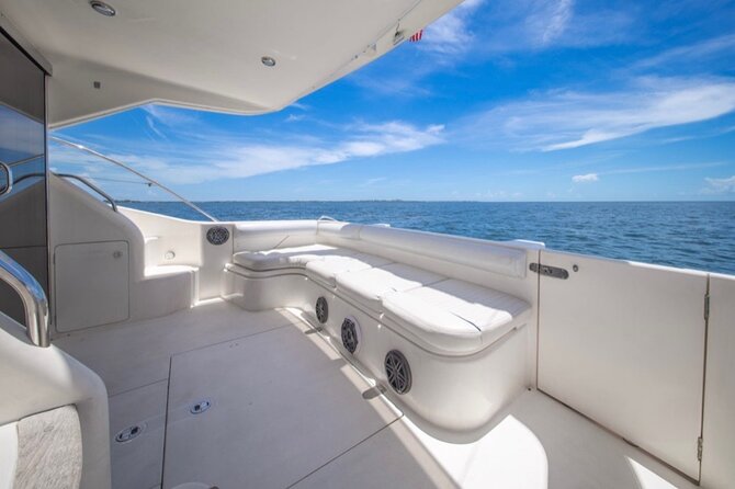 55ft 1 Hour FREE Miami Yacht Rental 3 to 6 Hours 13 People - The Experience: Celebrations and Scenic Views