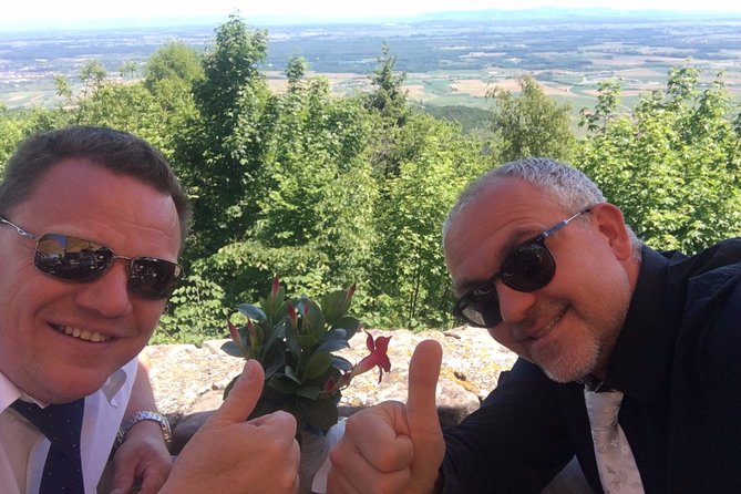 5H00 ALSACE PRIVATE TOUR-Castle, Villages, Wine, Friendly Driver - Wine Tasting at Cave Bucher Jean Luc with a Passionate Winemaker