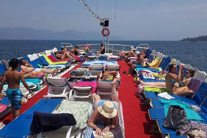 6 Hour All Inclusive Boat Tour through the Bays of Marmaris - Swimming at Amos and Kumlubük Bays