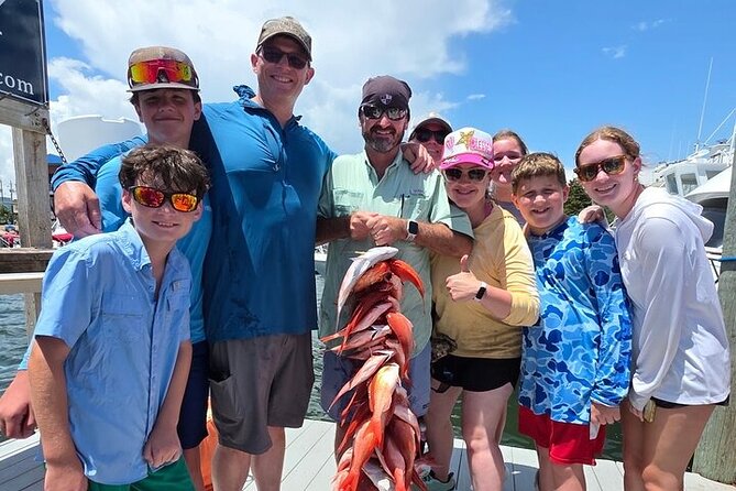 6 Hour Family Friendly Party Boat Fishing in Destin - Destins Best Deep-Sea Fishing Adventure for Families