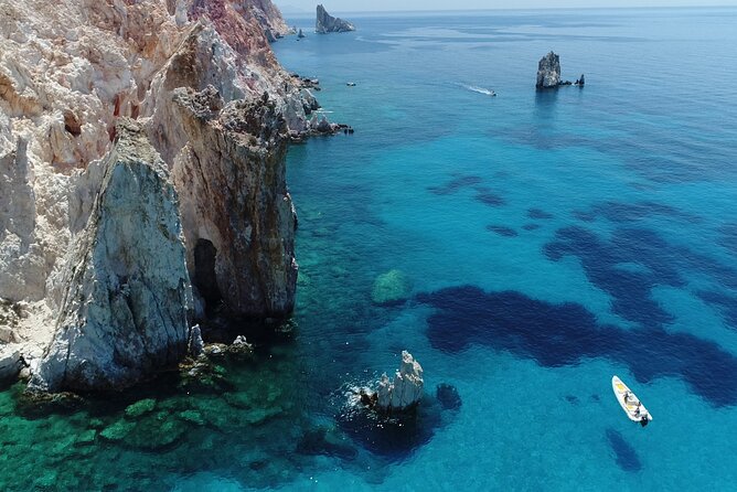 6 Hours Kimolos and Poliegos islands Private tour - Snorkeling at a Secluded Bay