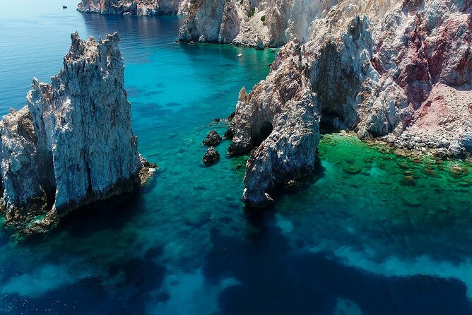 6 Hours Kimolos and Poliegos islands Private tour - The Stunning Waters of Poliegos Beach