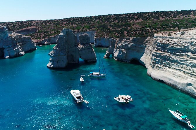 6 Hours Private South Milos Island Tour - The Scenic Caves and Cavities of Kleftiko