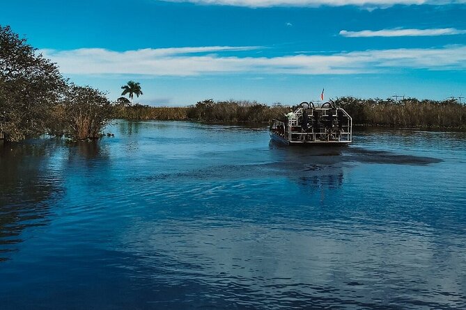 60 min. Everglades Airboat ride & pick-up ,small group +pro guide - Key Points