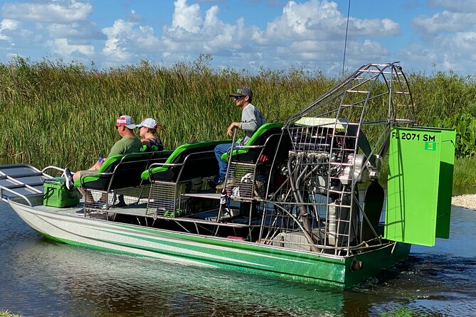 60 min Private Everglades Airboat Ride in Miami - Experience a Personalized 60-Minute Private Everglades Airboat Tour in Miami