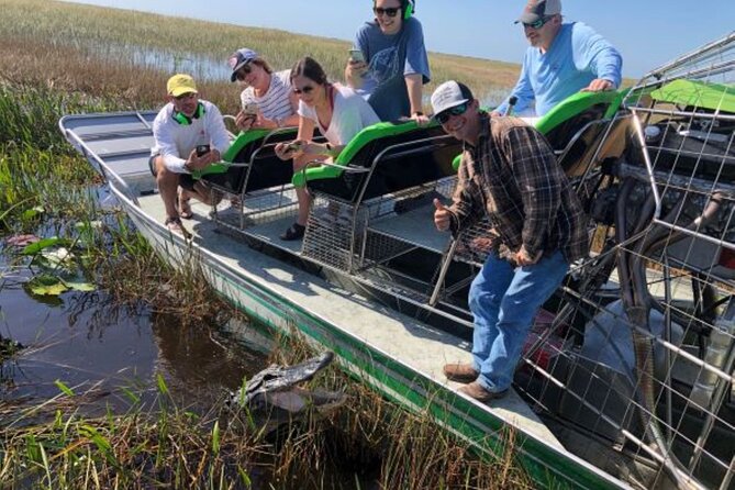 60 min Private Everglades Airboat Ride in Miami - The Allure of the Private Environment