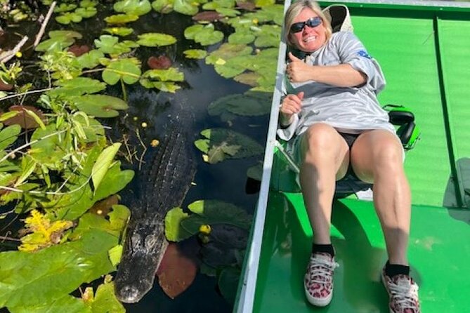 60 min Private Everglades Airboat Ride in Miami - The Benefits of a Private, Intimate Tour