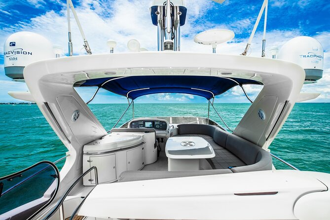62' Azimut Yacht Charter - Iconic Miami Stops: From Mansions to Marine Stadium