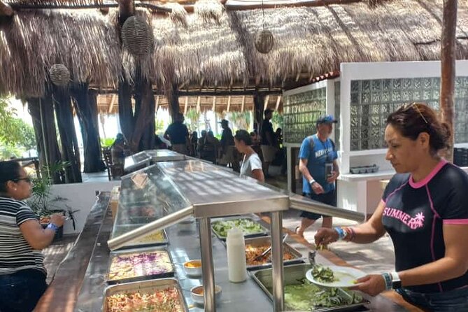 7hrs / 46ft Catamaran Private Charter From Cancun to Isla Mujeres - The Beach Club Experience in Isla Mujeres