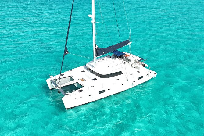 7hrs/60ft Luxury Catamaran Private Charter Cancun to Isla Mujeres - Exclusive Private Charter for a Luxurious Day on the Caribbean