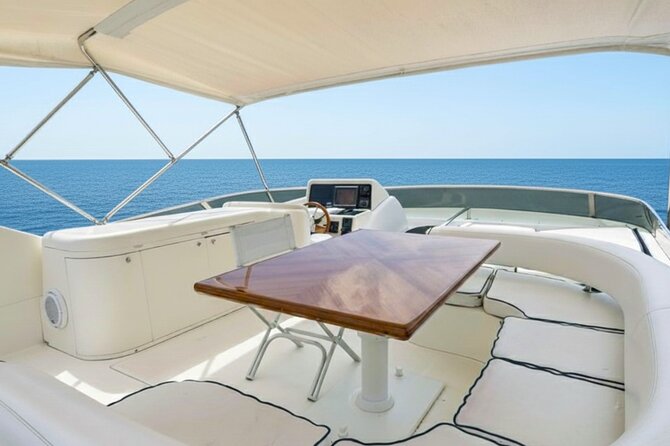 80ft Ulisse + Free Hour | Miami Yacht Rental | 3 - 8 Hrs | 13 ppl - The Route: Miami River, Biscayne Bay, and More