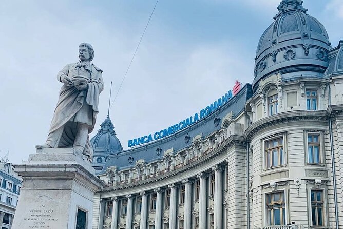 8h Bucharest full-day Tour, Parliament and Top Attraction, Privat - The Cultural Heart: Ateneul Roman