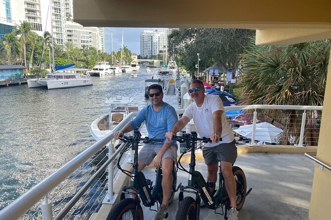90 min Electric Bike Tour of Fort Lauderdale (min 2) - Scenic Ride Along the Intracoastal Waterway