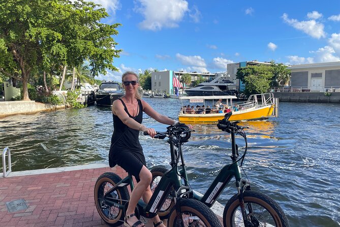 90 min Electric Bike Tour of Fort Lauderdale (min 2) - Exploring the Millionaire’s Neighborhood