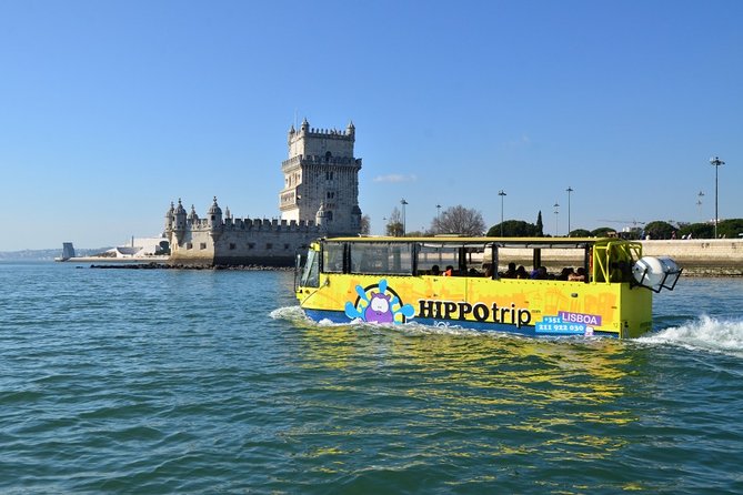 90 Minute Amphibious Sightseeing Tour in Lisbon - The Vehicle and Water Crossing Experience