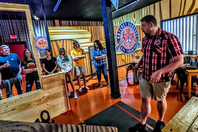 90 Minute Axe Throwing Guided Experience in Clearwater at Hatchet Hangout - The Experience: Guided Axe Throwing for All Skill Levels