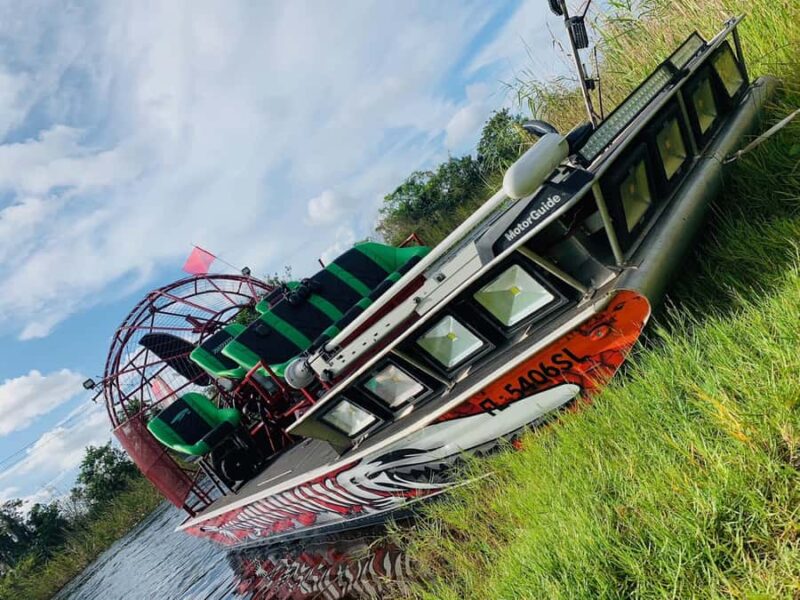 90 Minute Backwater Eco & History Tour - Exploring Florida’s Backwaters on an Airboat Ride