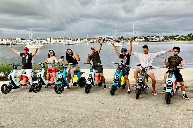 90 Minute Guided Moped Tour in Naples Florida - Relaxing at Cambier Park