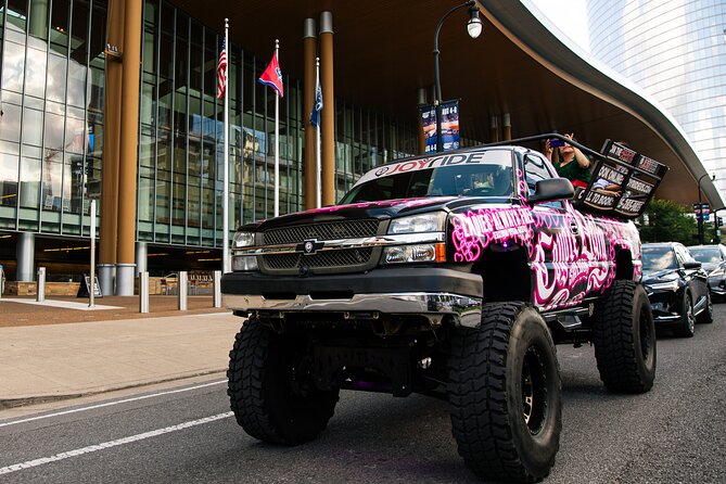 90-Minute Monster Truck Joyride City Tour of Nashville - Engaging Commentary and Local Guides
