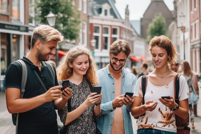 90 minutes Self-Guided Walking tour with puzzles in Leiden - Ending at Koornbrug: The Final Landmark in the City Centre