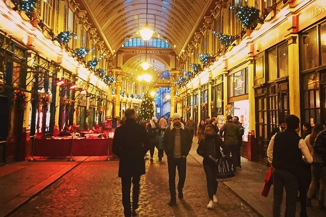 A Christmas Carol and Charles Dickens Old London Walking Tour - Leadenhall Market: Dickens and Harry Potter