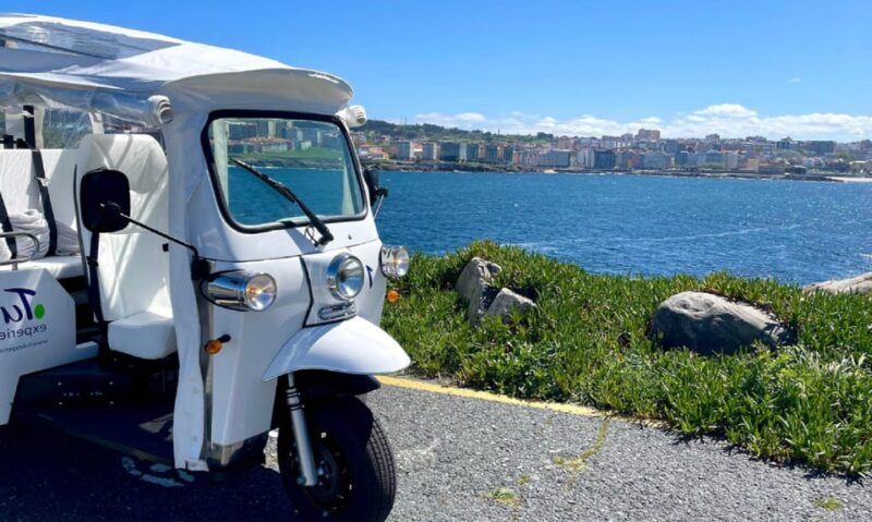 A Coruña: Premium Tuk Tuk tour - Visit the Tower of Hercules with a Scenic Photo Stop