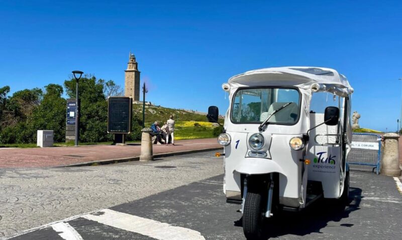 A Coruña: Premium Tuk Tuk tour - Scenic Stops at Pontevedra and Lugo Squares