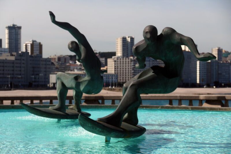 A Coruña: Private Walking Tour with Local Guide - Visiting the Saint Carlos Gardens