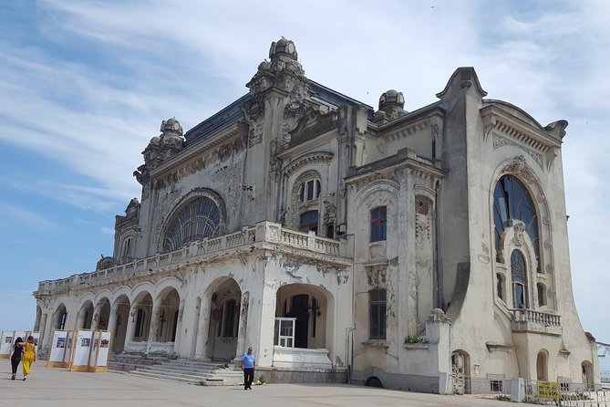 A day by the Black Sea Shared Group Tour from Bucharest - Visiting the Art Nouveau Cazinoul Constanta