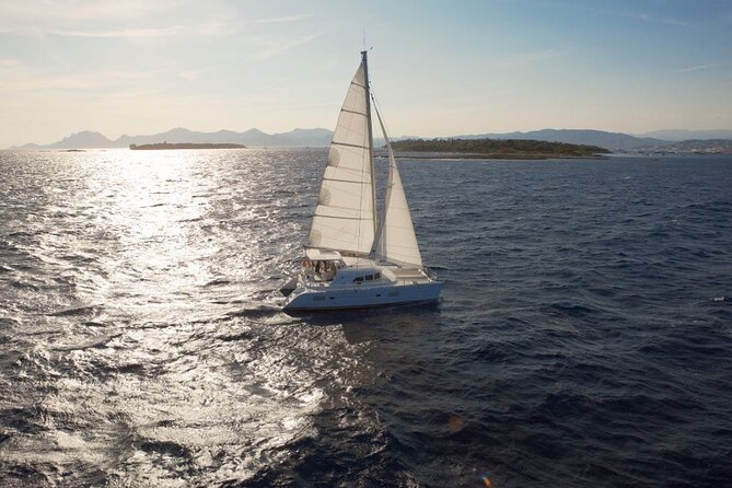 A day on a catamaran from Ibiza to Formentera - Departure Point and Timing for a Flexible Afternoon Start