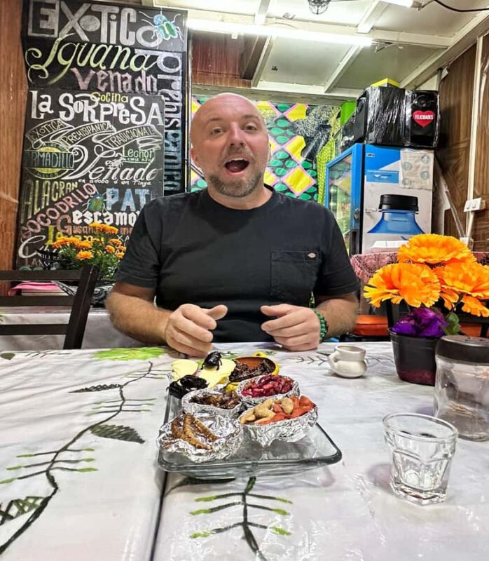 A journey of flavors and history with a chef in the historic center - Sampling Fruits, Cheeses, and Exotic Waters at the Exotic Market