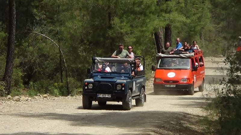 A Journey of Scenic Views, Culture and Entertainment - Discover the Exciting 8-Hour Jeep Safari in Antalya Province