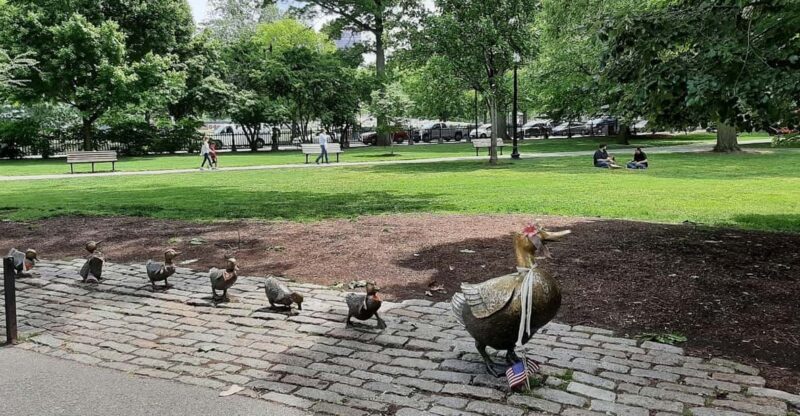 A Journey Through Time: a walking/driving tour of Boston - Ascending the Customs House Observation Deck