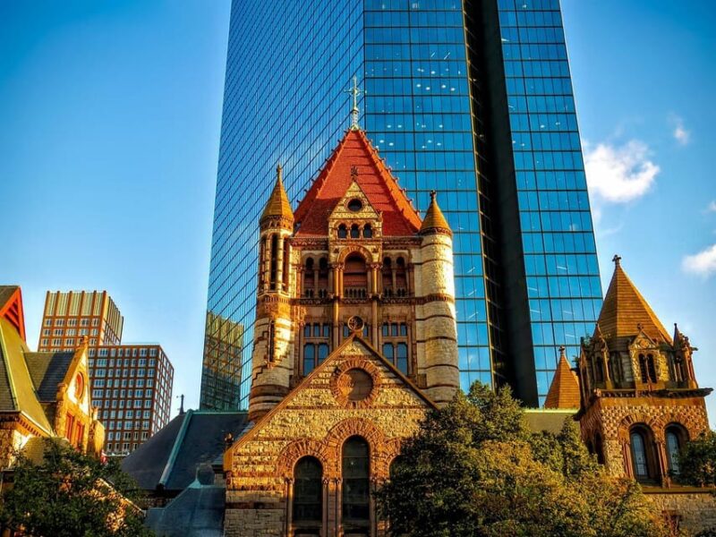 A Journey Through Time: a walking/driving tour of Boston - Visiting the Prudential Center and Scenic Vistas