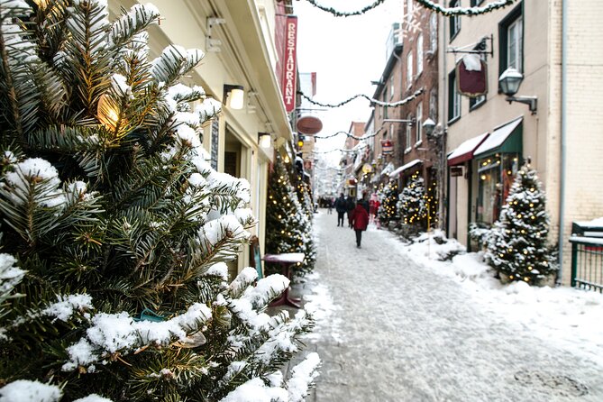 A Joyful Christmas: Private Walking Tour in Quebec - The Enchantment of Quartier Petit Champlain