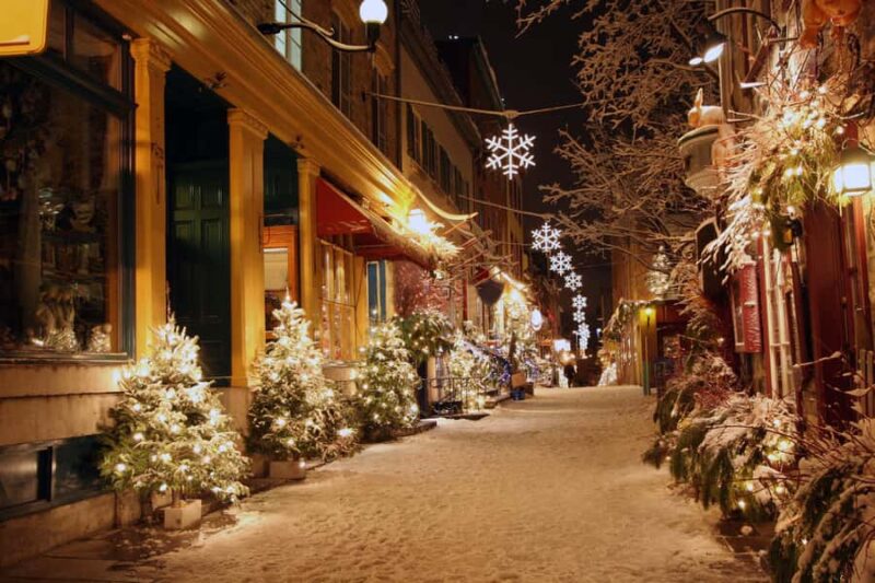 A Joyful Christmas: Private Walking Tour in Quebec - The Festive Atmosphere on Dufferin Terrace and Surroundings