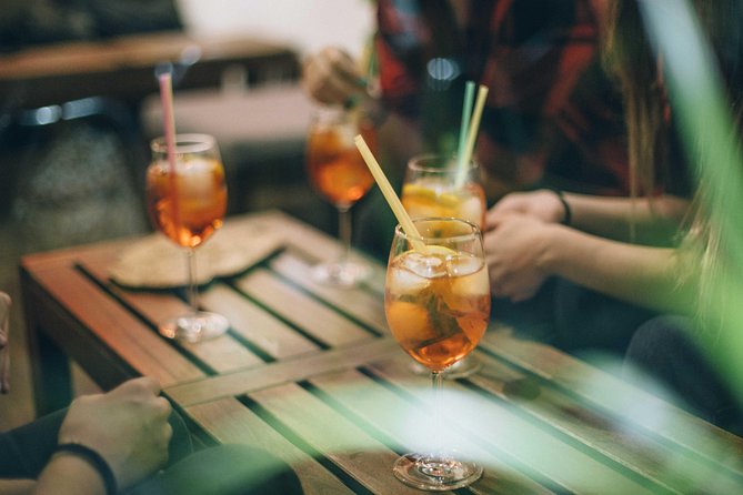 A Magical Evening in Barcelona: Private City Tour - End Point at Chulapio Cocktails & Crepes