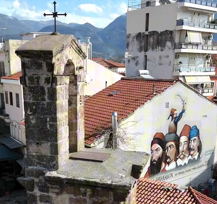 A photo tour of Kalamata's historic center - Starting at the Church of the Holy Apostles in Kalamata