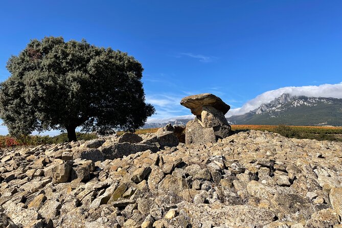 A Sip-By-Sip Tour of 3 Boutique Rioja Family Wineries (Private Tour with Lunch) - Visiting the Ancient Dolmen at El Villar