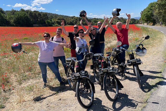 A Tour in Provence in a typical French motorized bike : the Solex - The Solex Experience: Vintage Vehicles and Modern Comfort