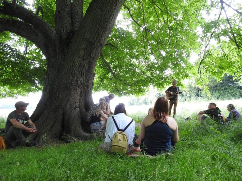 A Tour of Glastonbury - Guided by the Trees - The Intimate Walk through Town and Countryside Lanes