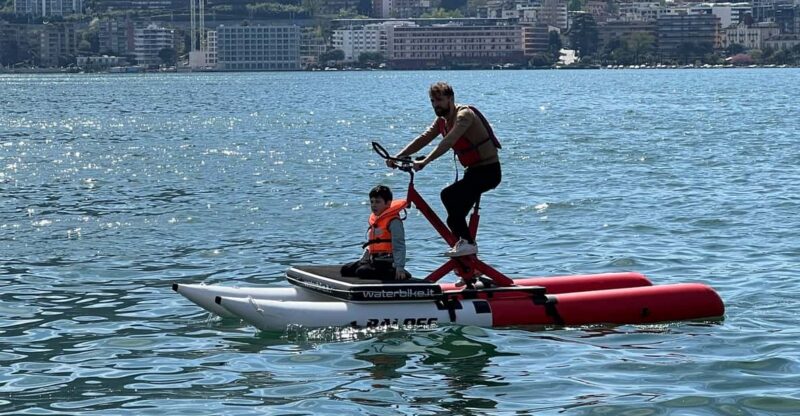 A Water Bike Adventure on Lake Lugano - A Water Bike Adventure on Lake Lugano: Exploring Switzerland’s Southern Treasure