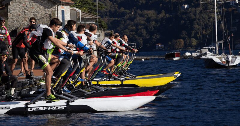 A Water Bike Adventure on Lake Lugano - The Flexibility of Pedal Power and Shoreline Exploration