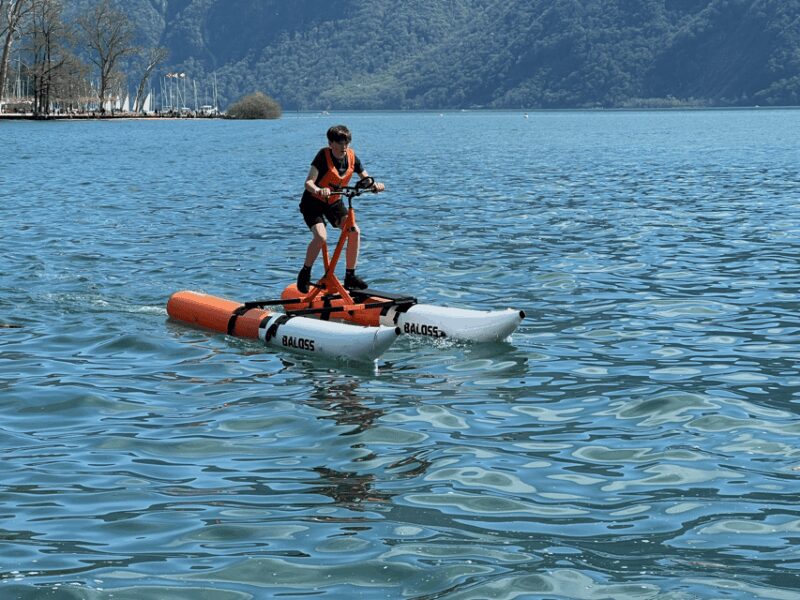 A Water Bike Adventure on Lake Lugano - Accessibility and Suitability for Different Visitors