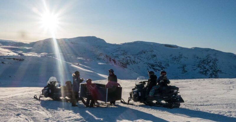 Abisko: Snowmobile Sled Expedition with Snack and Hot Drink - The Guide-Led Ride and Educational Insights