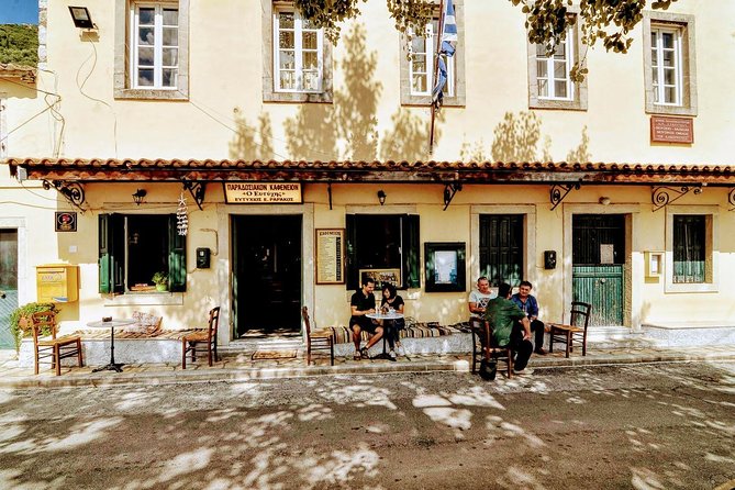 Above & Beyond Palaiokastritsa Corfu Vespa Scooter Tour - Driving to Angelokastro, the Byzantine Castle