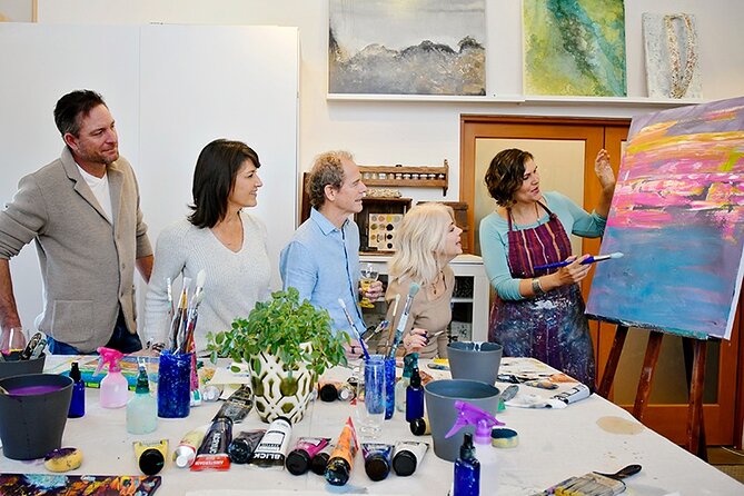 Abstract Painting Class - Unlock Your Creativity in Santa Fe’s Premier Abstract Painting Class