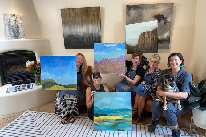 Abstract Painting Class - The Creative Environment in Downtown Santa Fe