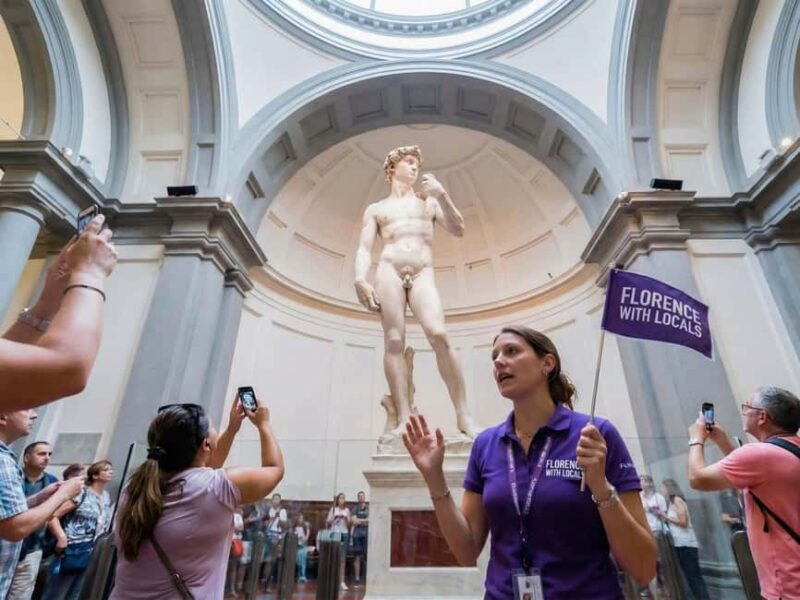 Accademia Gallery Florence VIP Tour with Fast Entry to David - Guided Tour in a Small Group Setting